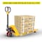5Seconds Brand Steel Hand Pallet Truck, 5500 lbs Capacity, 48 Length x 27 Width Fork, MB-P25L Yellow 5Seconds 555013 - alternate 2